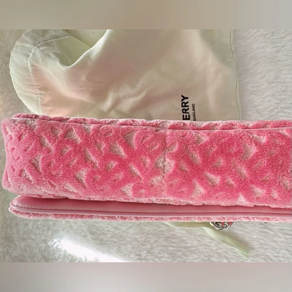 Burberry Pink Crossbody Bag with Monogram Design - Picture 14 of 15